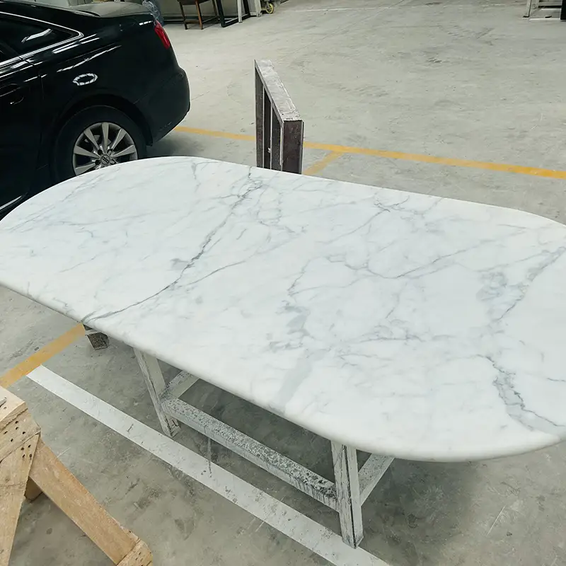 Bianco Carrara Marble Tablep