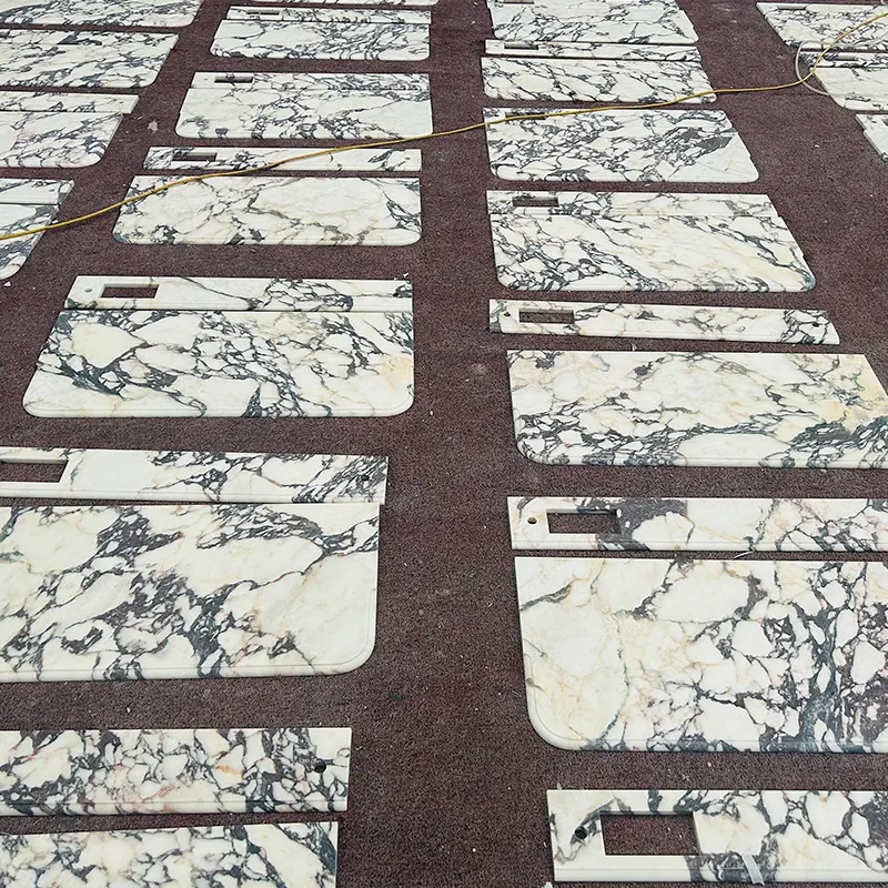 Calacatta Viola Marble -pesuallas
