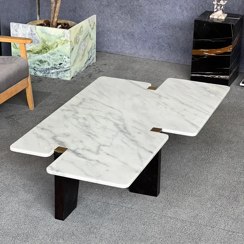 Carrara White Marble Tablep