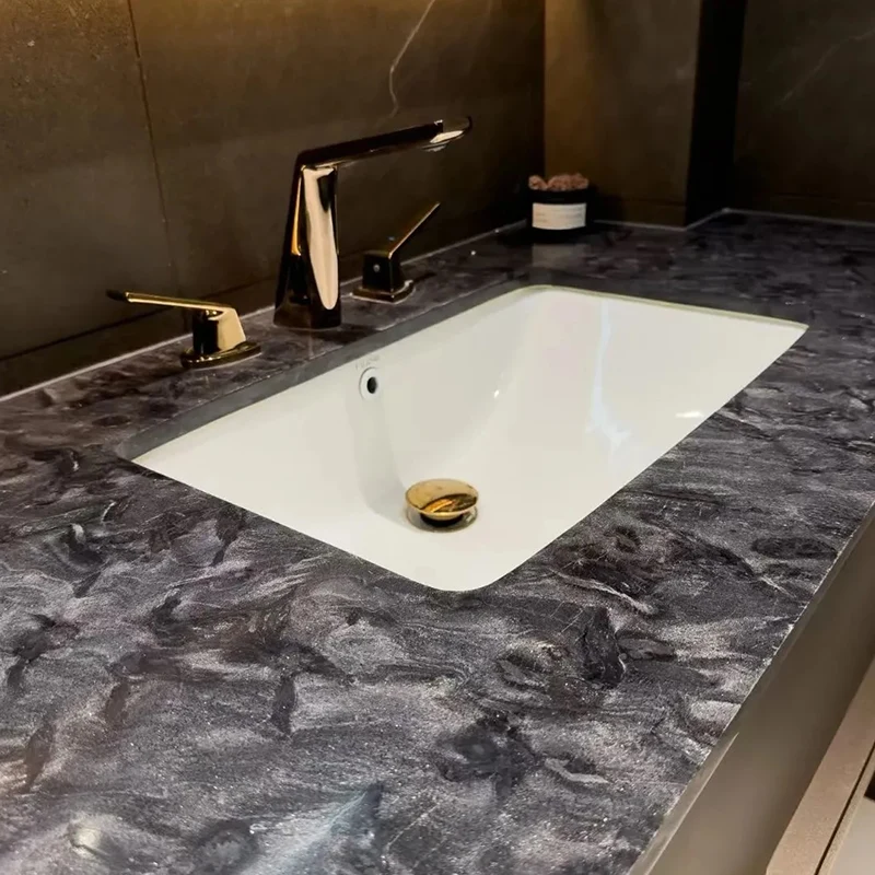Versace Black Granite Slab